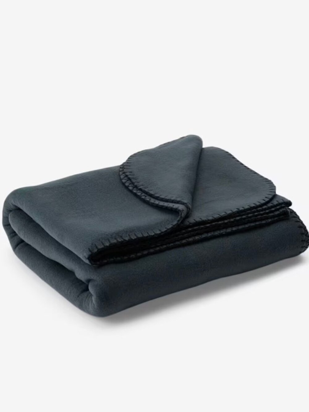Sackcloth & Ashes Fleece Throw - 72" (L) x 60" (W) - Graphite Color - NEW in Bag